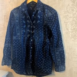 Banana Republic denim look shirt